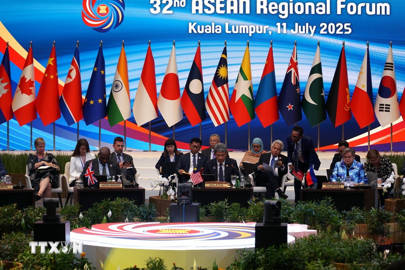 Quang cảnh Diễn đàn khu vực lần thứ 32. (Ảnh: Hằng Linh/TTXVN)