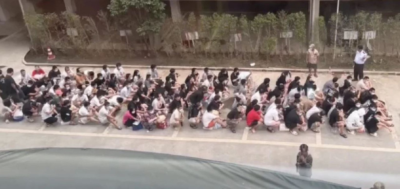 Nhiều đối tượng đã bị bắt giữ.. (Ảnh: nationthailand)