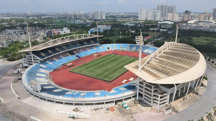 Sân vận động Mỹ Đình. (Ảnh: PV/Vietnam+)