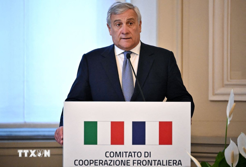 Ông Antonio Tajani. (Ảnh: AFP/TTXVN)