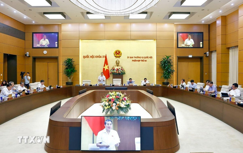 Quang cảnh phiên họp. (Ảnh: Doãn Tấn/TTXVN)