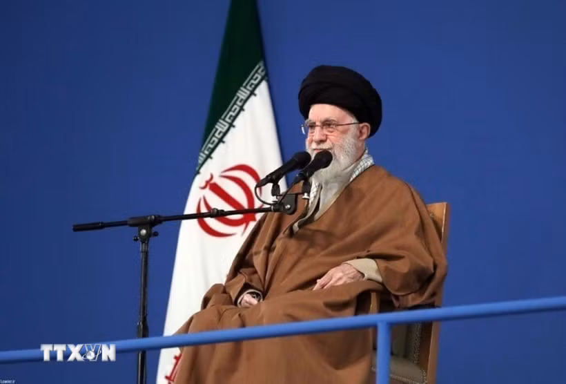 Lãnh tụ tối cao Iran, Đại Giáo chủ Ali Khamenei. (Ảnh: IRNA/TTXVN)