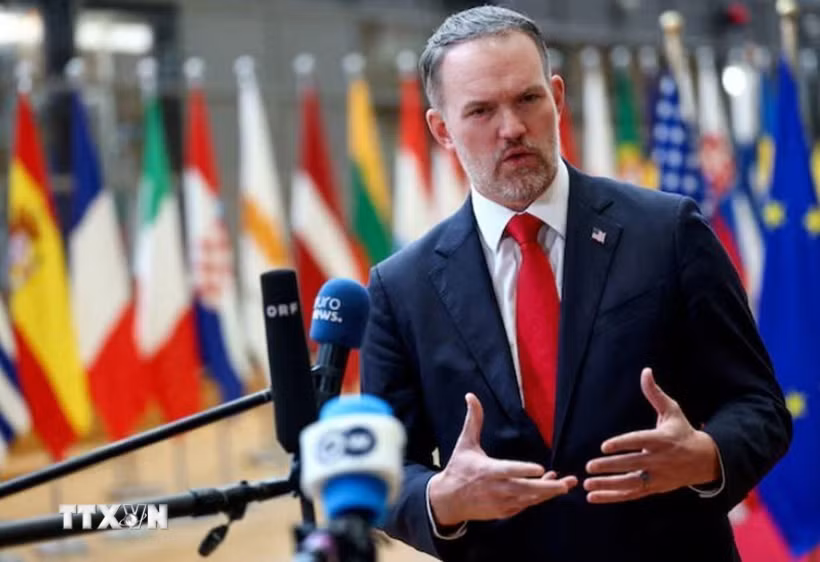 Đại diện Thương mại Mỹ Jamieson Greer. (Ảnh: Reuters/TTXVN)
