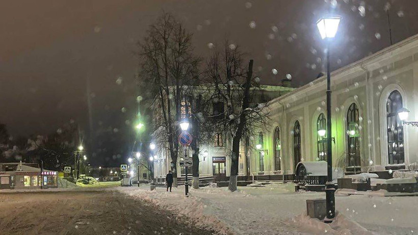 Nhà ga xe lửa Pskov. (Ảnh: themoscowtimes)