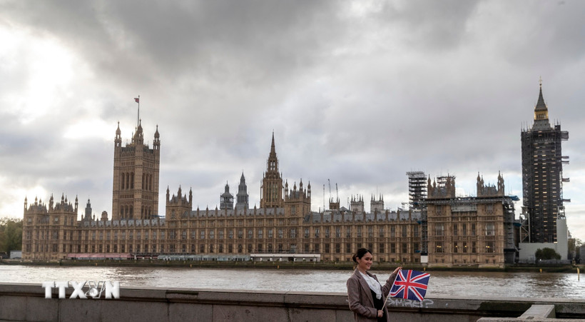 Trụ sở Quốc hội Anh tại thủ đô London. (Ảnh: THX/TTXVN)
