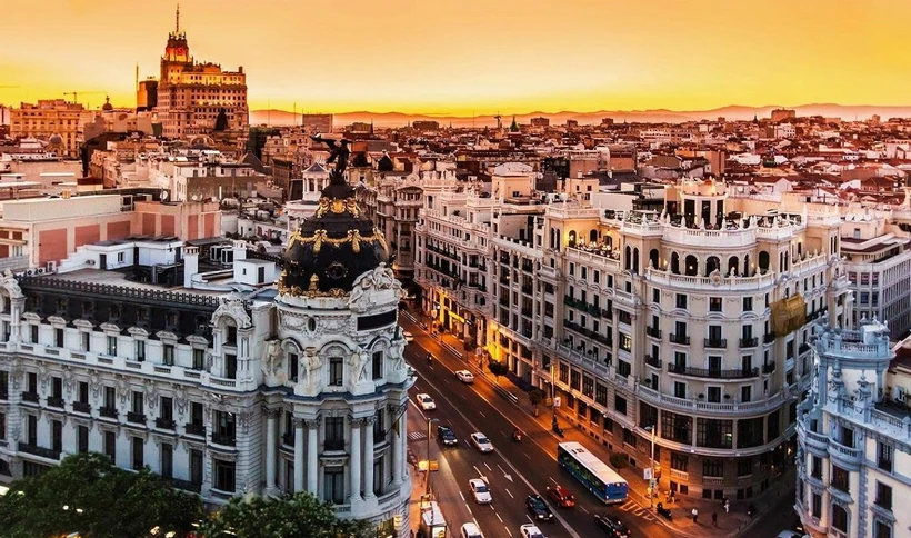 Một góc thành phố Madrid. (Ảnh: Amazon)