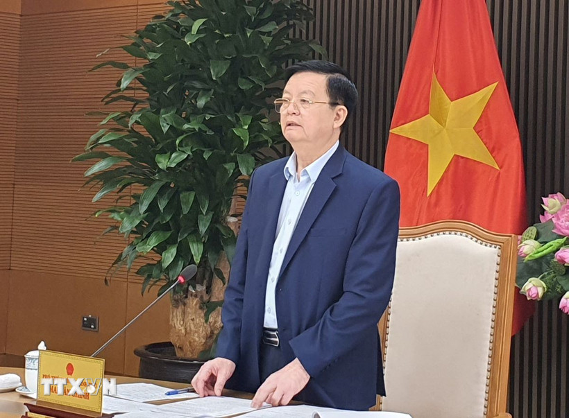 Phó Thủ tướng Mai Văn Chính phát biểu chỉ đạo. (Ảnh: Chu Thanh Vân/TTXVN)