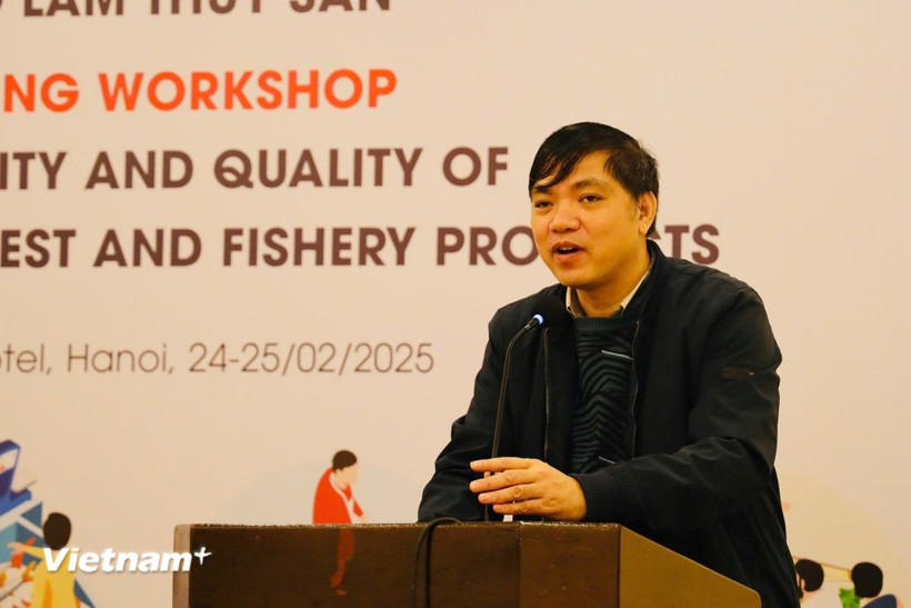 Ông Nguyễn Văn Thuận, Trưởng phòng Chất lượng và Nông nghiệp hữu cơ, Cục Chất lượng chế biến và phát triển thị trường, Bộ Nông nghiệp và Môi trường. (Ảnh: Vietnam+)