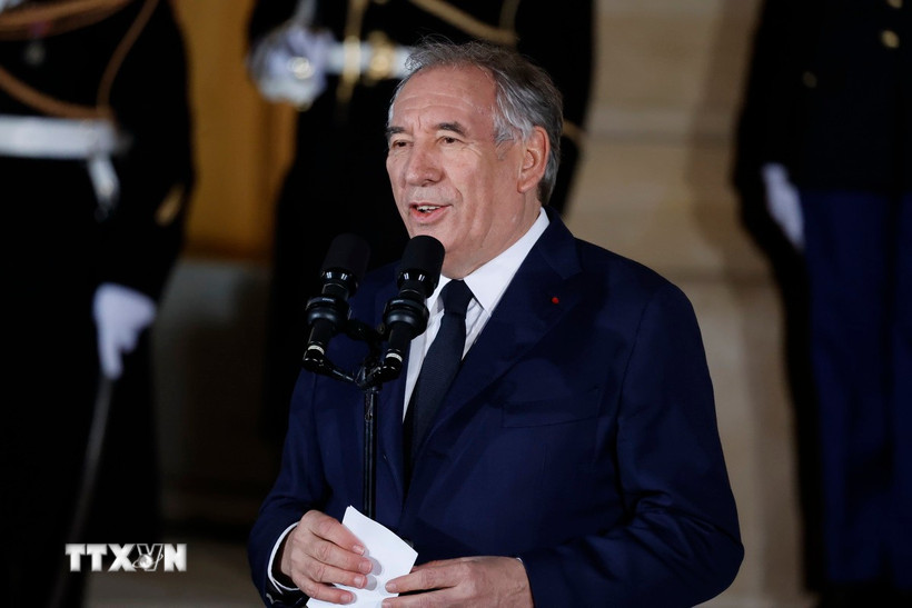 Thủ tướng Pháp Francois Bayrou. (Ảnh: THX/TTXVN)