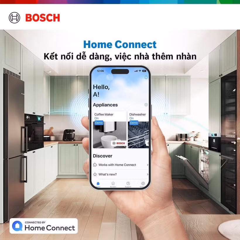 Điều khiển ngôi nhà trong tầm tay.