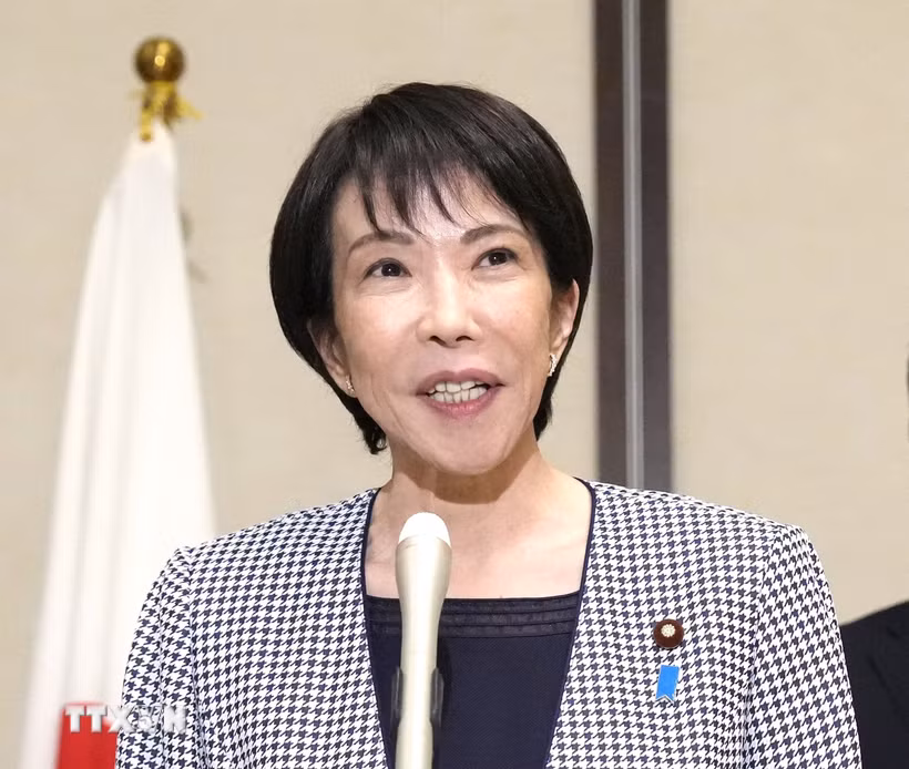 Thủ tướng Nhật Bản Takaichi Sanae. (Ảnh: Kyodo/TTXVN)