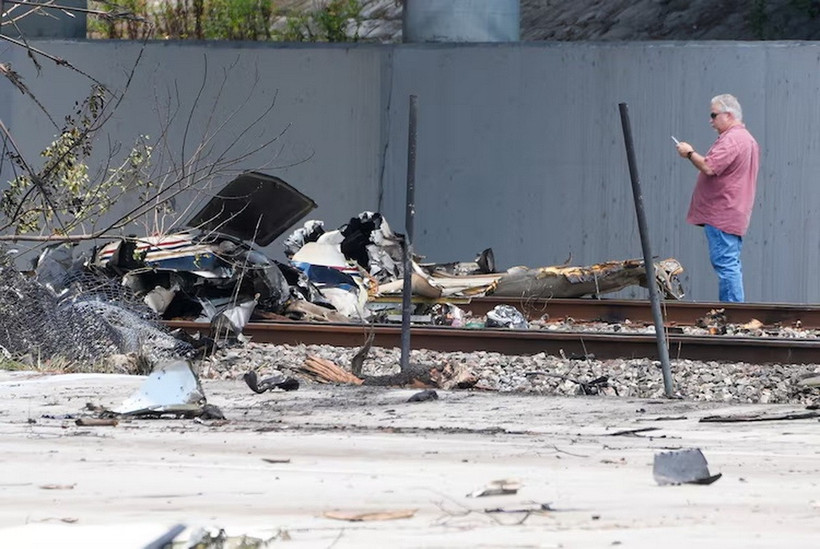 Hiện trường vụ việc. (Ảnh: AP)