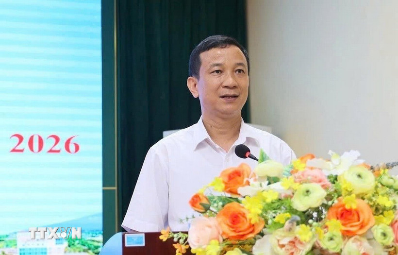 Phó Giáo sư, Tiến sỹ Đậu Bá Thìn, Phó Hiệu trưởng Trường Đại học Hồng Đức. (Ảnh: Khiếu Tư/TTXVN)