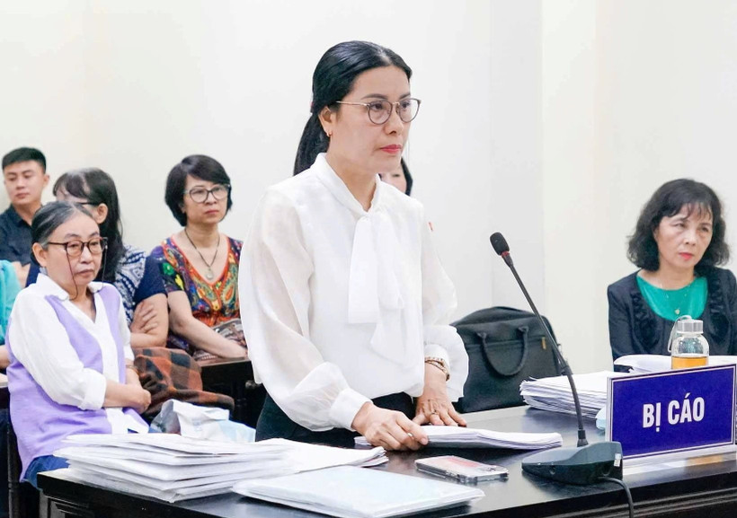 Bị cáo Nguyễn Thị Bình. (Ảnh: Báo Công luận)