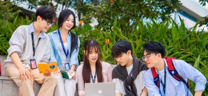 Sinh viên Trường Đại học Văn Lang. (Ảnh: Trường Đại học Văn Lang)