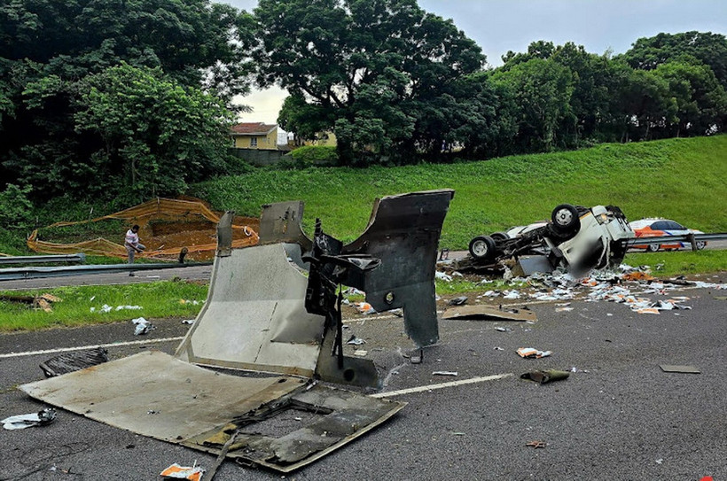 Hiện trường vụ việc. (Ảnh: ALS Paramedics)