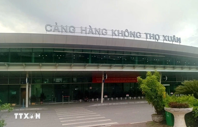 Cảng hàng không Thọ Xuân (Thanh Hóa). (Ảnh: Nguyễn Nam/TTXVN)