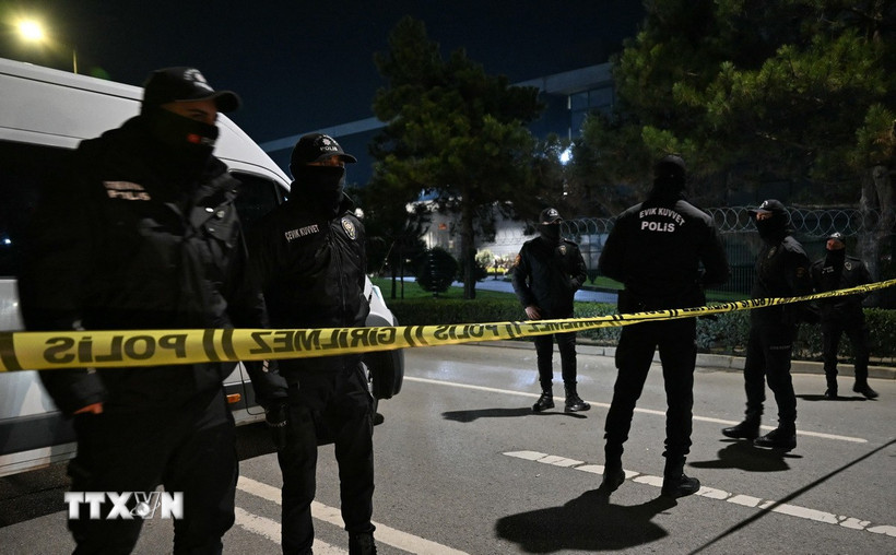 Cảnh sát Thổ Nhĩ Kỳ. (Ảnh minh họa. Nguồn: AFP/TTXVN)