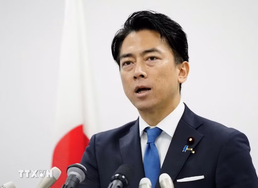 Bộ trưởng Quốc phòng Nhật Bản Shinjiro Koizumi. (Ảnh: Kyodo/TTXVN)