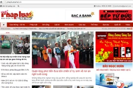 Thông tin bạo lực, Báo Pháp luật & Xã hội bị phạt nặng