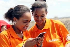 Mạng lưới của Halotel đã sẵn sàng trước giờ ra mắt. (Ảnh: T.H/Vietnam+)
