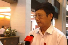 Đại biểu Đỗ Mạnh Hùng cho rằng Luật An toàn thông tin được bàn thảo tại Kỳ họp là vấn đề rất cần thiết. (Ảnh: Vietnam+) 