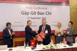 Với bản hợp tác giữa Semi và KCN cao Hòa Lạc, hy vọng sẽ có nhiều doanh nghiệp bán dẫn nước ngoài đầu tư vào Hà Nội. (Ảnh: T.H/Vietnam+) 