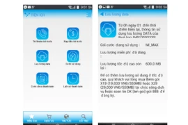 VinaPhone ra mắt ứng dụng đa tiện ích quản lý cước điện thoại