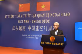 Kỷ niệm 71 năm thiết lập quan hệ ngoại giao Việt Nam-Trung Quốc