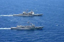 Tàu tên lửa Mỹ tham gia tập trận chung với Ai Cập ở Biển Đỏ