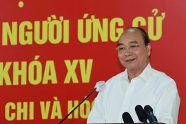 Chủ tịch nước Nguyễn Xuân Phúc tiếp chức sắc tôn giáo huyện Hóc Môn