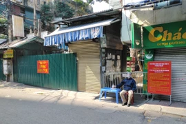 Hà Nội cách ly y tế khu chợ xanh và dãy nhà tập thể Nguyễn Công Trứ