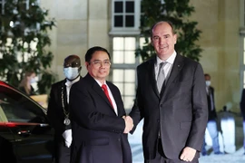 Thủ tướng Phạm Minh Chính hội đàm với Thủ tướng Pháp Jean Castex