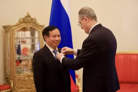 Vinh danh Đại sứ Việt Nam tại Nga vì đóng góp cho quan hệ song phương