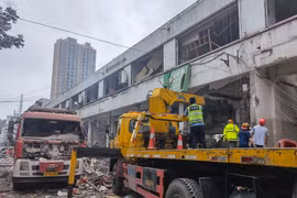 Hiện trường vụ nổ khí gas kinh hoàng làm 11 người chết ở Trung Quốc