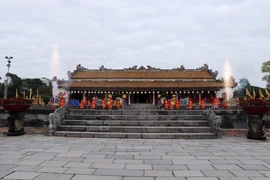 Khởi công tu bổ tổng thể di tích điện Thái Hòa trong Đại Nội Huế