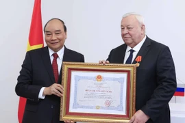 Hình ảnh một số hoạt động của Chủ tịch nước Nguyễn Xuân Phúc tại Nga