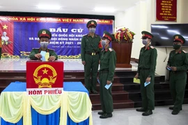 Cà Mau: Cử tri háo hức đi bầu cử sớm trên cụm đảo Hòn Khoai