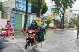 Áp thấp nhiệt đới gây mưa lớn diện rộng tại các tỉnh miền Bắc