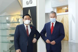 Chủ tịch Quốc hội Vương Đình Huệ hội kiến Tổng thống Cộng hòa Phần Lan