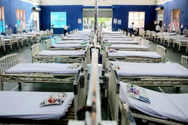 [Photo] TP.HCM chuyển đổi một trường học thành bệnh viện dã chiến 