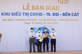 Bình Dương đưa vào hoạt động khu điều trị COVID-19 quy mô 1.400 giường