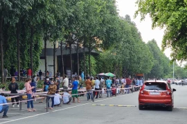 Bình Dương: Doanh nghiệp gặp khó về giấy xét nghiệm âm tính SARS-CoV-2