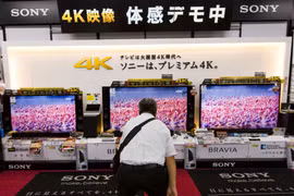 Nhật Bản: Nhu cầu tivi màn hình lớn tăng mạnh trước thềm Olympic Tokyo