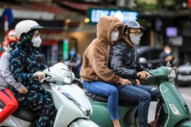 Ngày 25/12, Bắc Bộ và Trung Bộ trời chuyển rét, có mưa nhỏ vài nơi