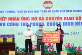 Đến 6/10, Quỹ vaccine phòng COVID-19 nhận được hơn 8.780 tỷ đồng