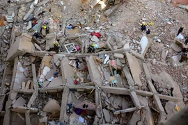 Phát hiện 18 thi thể trong vụ sập nhà cao tầng ở thủ đô Cairo