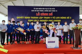 Bình Dương "phủ khắp" các trạm y tế lưu động điều trị COVID-19