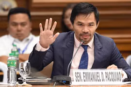 Võ sỹ huyền thoại Philippines tuyên bố tranh cử Tổng thống năm 2022