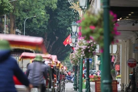 Thời tiết Hà Nội khá thuận lợi trong hai ngày diễn ra Hội nghị thượng đỉnh Mỹ-Triều. (Ảnh: Trọng Đạt/TTXVN)